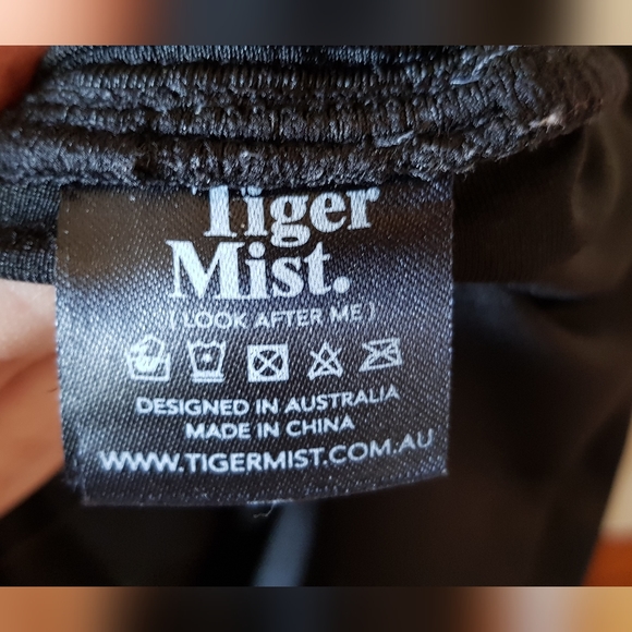 Tiger Mist black Ismay ruched dress - Picture 3 of 13